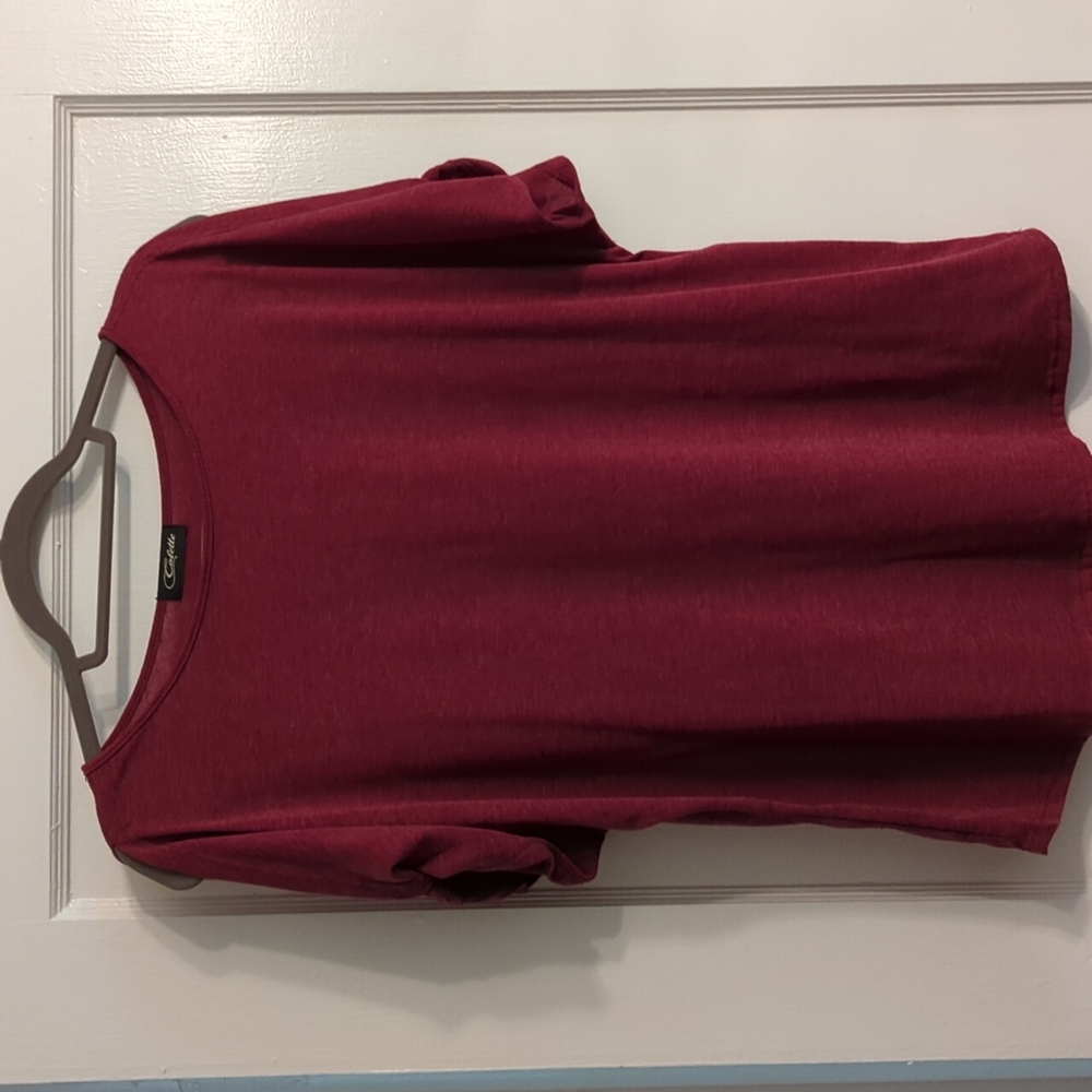 Colette cold shoulder top